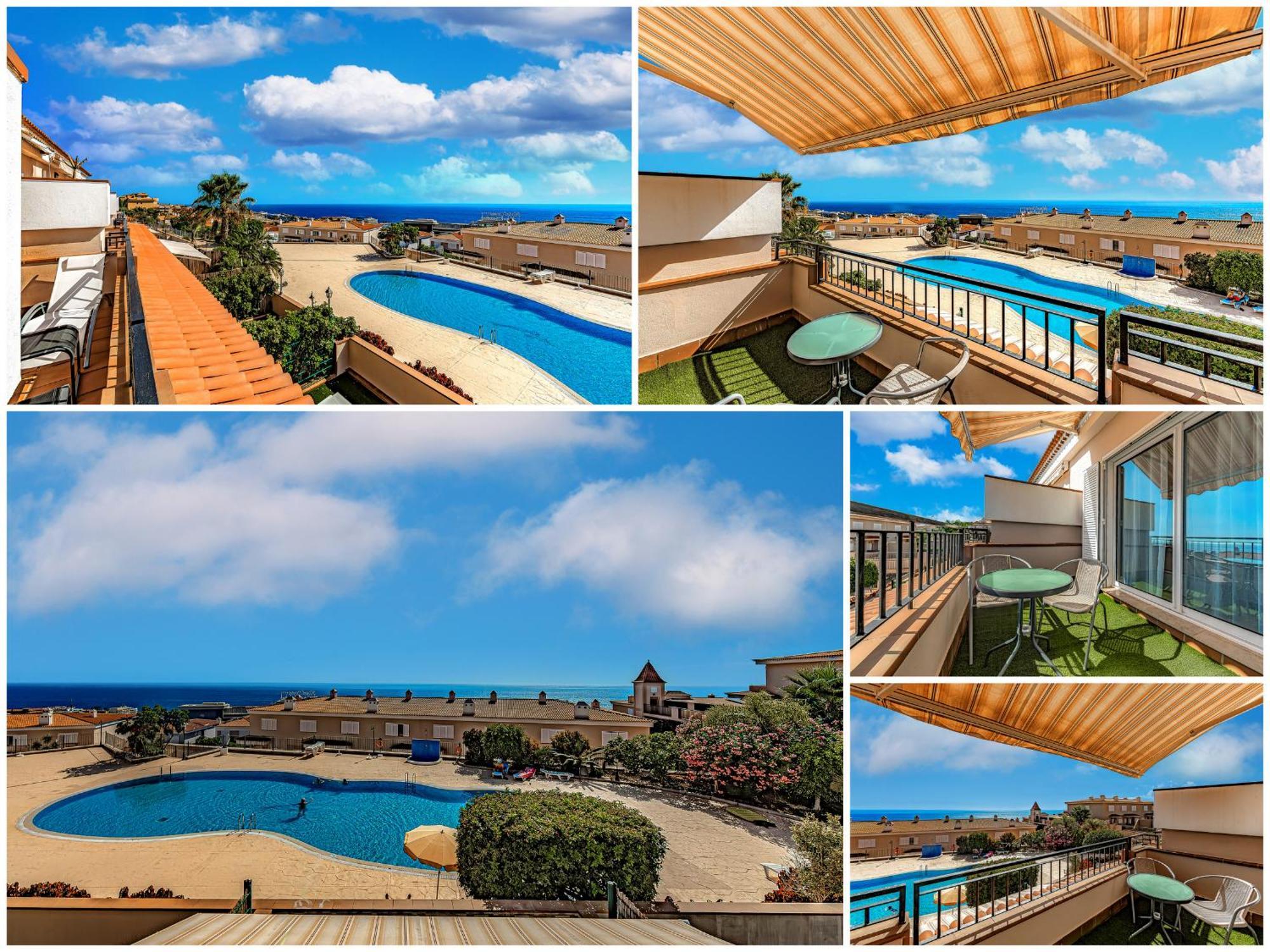Spacious Ocean View Family Townhouse Пуерто де Сантяго Екстериор снимка